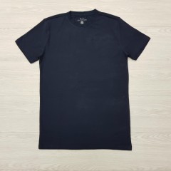 BASIC COLLECTION Mens T-Shirt (NAVY) ( S - M - L - XL )