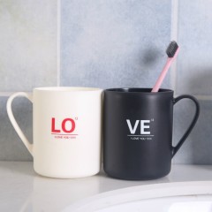 Couples Cups (WHITE_BLACK) (11.5*10*8)