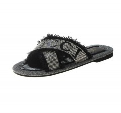 Ladies Slippers GUCCI (BLACK) (36 to 38)