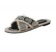 Ladies Slippers GUCCI (CREAM) (36 to 38)