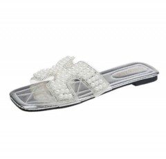 Ladies Slippers (SILVER) (36 to 38)