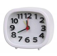 Desktop Clock(SQUARE) (WHITE) (Small)