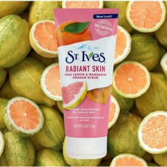 ST IVES ST ives radiant skin pink lemon and mandarin orange scrub(MOS) (CARGO)