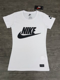 NIKE Ladies T-Shirt (WHITE) (S - M - L - XL)