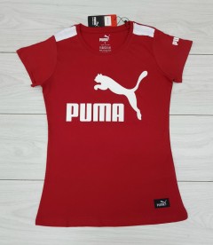 PUMA Ladies T-Shirt (RED) (S - M - L - XL) 
