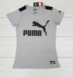 PUMA Ladies T-Shirt (GRAY) (S - M - L - XL)