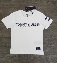 TOMMY HILFIGER Boys T-Shirt (WHITE) (2 to 8 Years)