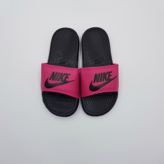NIKE Ladies Slippers (BLACK - PINK) (36 to 41)