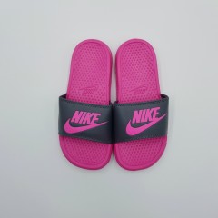 NIKE Ladies Slippers (PINK - BLACK) (36 to 40)