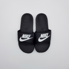 NIKE Mens Slippers (BLACK - WHITE) (40 to 45)