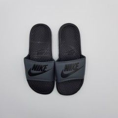 NIKE Mens Slippers (BLACK - GRAY) (40 to 45)