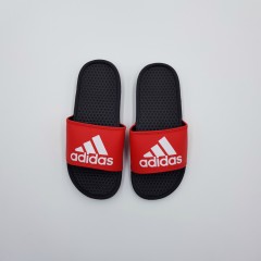 ADIDAS Ladies Slippers (BLACK - RED) (36 to 40)