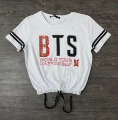 BTS Ladies Turkey T-Shirt (WHITE) (S - M - L - XL)