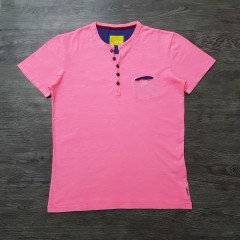 YES ZEE Mens T-Shirt (PINK) (S - M - L - XL - XXL - 3XL)