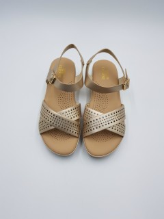 CLOWSE Ladies Sandals Shoes (37 to 42) (888-5 - GOLD)