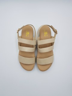 CLOWSE Ladies Sandals Shoes (37 to 42) (888-1- BEIGE)