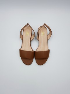 CLOWSE Ladies Sandals Shoes (36 to 41) (S-60051- CAMEL)