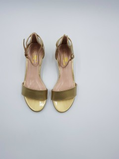 CLOWSE Ladies Sandals Shoes (36 to 41) (S-8833 - GOLD)