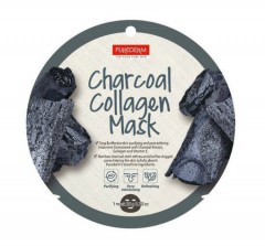 PUREDERM Charcoal Collagen Mask(18g)(MOS)