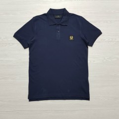 BELSTAFF Mens Polo Shirt (NAVY) (S - M - L - XL - 2XL - 3XL)