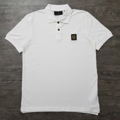 BELSTAFF Mens Polo Shirt (WHITE) ( M - L - XL - 2XL - 3XL)