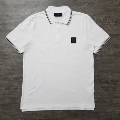 BELSTAFF Mens Polo Shirt (WHITE)  (L)