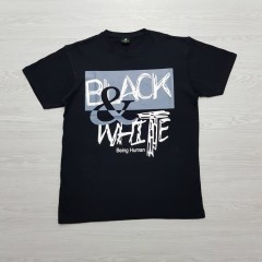 GREEN TEX  Mens T-shirt (BLACK) (M - L - XL - XXL)