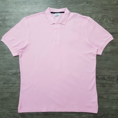 CAPORICCIO Mens Polo Shirt (LIGHT PINK) (XL)