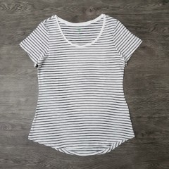 DIP Ladies T-Shirt (WHITE - BLACK) (S - M - L - XL)