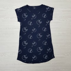 GENERIC Ladies Long T-Shirt (NAVY) (M - L)
