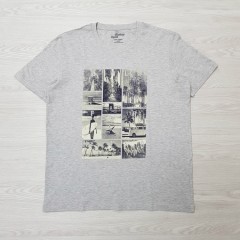 STANLEY STELLA Mens T-Shirt (GRAY) (L - XL)