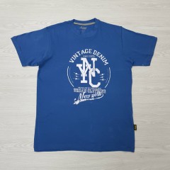 SNICKERS Mens T-Shirt (BLUE) (L - XL - XXL)
