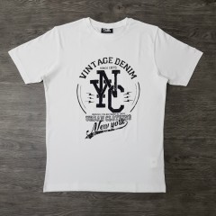 KARL Mens T-Shirt (WHITE) (M - L - XL)