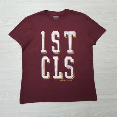 OVS Mens T-Shirt (MAROON) (M - L - XL - XXL)