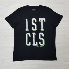 OVS Mens T-Shirt (BLACK) (M - L - XL - XXL - 3XL)