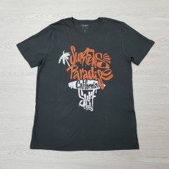 OVS Mens T-Shirt (DARK GRAY) (M - L - XXL)