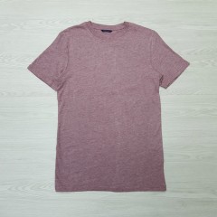 THE BASICS Mens T-Shirt (PINK) (S - M - L - XL - XXL)