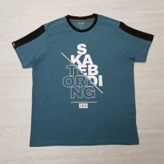 SNICKERS Mens T-Shirt (GREEN - BLUE) (XL)