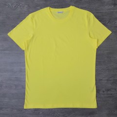 THE BASICS Mens T-Shirt (YELLOW) (M)
