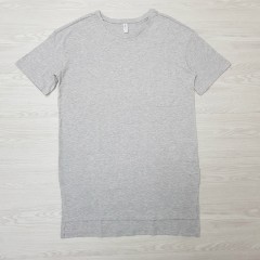 PIAZAITALIA Ladies Long T-Shirt (GRAY) (M - XL)