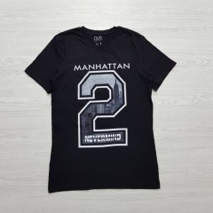 OVS Mens T-Shirt (BLACK) (M - L - XL - XXL)