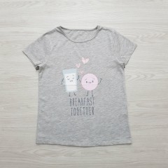 Girls T-Shirt (GRAY) (7/8 to 15/16 Years)