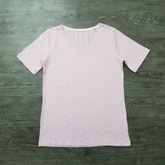 ESMARA Ladies T-Shirt (LIGHT PINK) (S - M - L - XL)