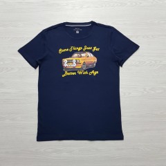BASIC Mens T-Shirt (NAVY) (S - M - L - XL)