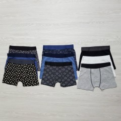 HEMA 3 Pcs Boys Boxer Pack (Random Color) (18 Months to 10 Years)