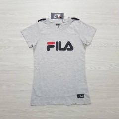 FILA Ladies T-shirt(GRAY)( S - M- L - XL -)