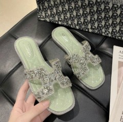 Ladies Slippers ( LIGHT GREEN ) (36 to 40)