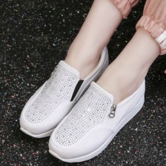 Ladies Sneakers Shoes ( WHITE ) (36 to 40)