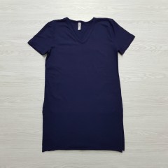 DS Ladies Turkey T-Shirt (NAVY) (S - XL)