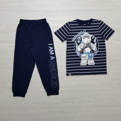 NINJAGO Boys 2 Pcs Pyjama Set (NAVY-WHITE) (5 To 12 Years)